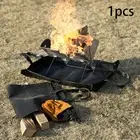 Fire Pit Fireproof Mat Portable Firewood Bag for Outdoor Hiking Camping