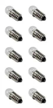 Lamps/globes, MES, 2.5V x 300mA, pkt/50