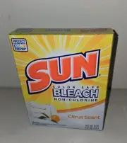 Vintage NOS SUN Color Safe Powder Bleach 19 oz