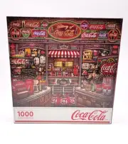 New Coca-Cola Memorabilia Drug Store 1000 Piece Sealed Springbok Jig Saw Puzzle
