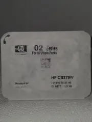 HP Photo Pack Ink 02 Series for HP Photo Packs CB279W Sealed black