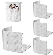 Corner Seat Holders | 4 Adjustable Bed Sheet Holders - Bed Sheet Fasteners, Heavy Duty Seat, Mattress for Bed Sheet Storing Sheets in Bed