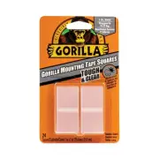 Gorilla Glue 1" Double-Sided Tough & Clear Mounting Tape Squares