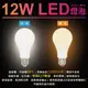 【美克斯UNiMax】PLUM-12W LED 12W E27燈泡-白光/黃光(省電 無汞)