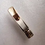 ALTO Saxophone Sax Metal Mouthpiece w/ Ligature Good Sound SILVER COLOR #4-9