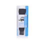 VELCRO Brand 25 x 200mm Black Reusable Ties - 5 Pack