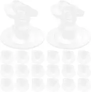 50Pcs Professional Gas Changing Valves Plastic Output Swimming Float Adapters