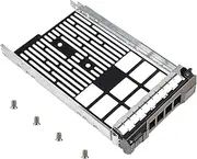 3.5" F238F SAS SATA SATAu Hard Drive Caddy Tray, Compatible with DELL PowerEdge R710 R610 R515 R510 R415 R410 R320 R310 T710 T610 Part Number: 0F238F F238F X968D 0X968D G302D 0G302D