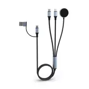 Braided USB to PD100W Type C Watch Multiple Phone Cable