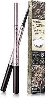 Vtrem Eyebrow Pencil Waterproof Double-headed Tatoo Eye Brow Pen Fine Carving Light Coffee