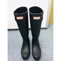 在飛比找蝦皮購物優惠-Hunter Original Tall Boots Bla