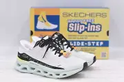 Women's Skechers Slip Ins Glide Step Altus Running Shoes White & Aqua Size 7.5
