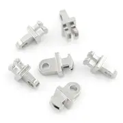 6pcs 3mm x 1.2mm Eyeglasses Glasses Frame Front Single Hinge Three Barrel Teeth