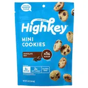 HighKey, Mini Cookies, Chocolate Chip, 2 oz (56.6 g)