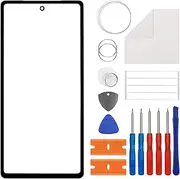 Duotipa Front Glass Display Glass Repair Compatible with Google Pixel 7a, Front Glass Replacement Repair Kit - Includes Tools (No Display and Touch Digitizer) with OCA Adhesive