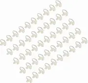 Nail Chart Ring 50Pcs Set Color Display Tool for Manicure False Tip Polish Gel Practice ABS Butterfly Flower Nail Chart Rings (3)