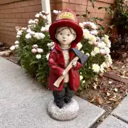 fireman boy Concrete Mold-Latex/fiberglass mold 18" tall new mold