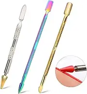 Leather Edge Dye Pen, Double Head, Leather Edge Roller Pen Applicator, Leather Edge Printing Tool, Edge Treatment Roller Pen for Leather Craft DIY Working(Round Head and Tapered Head)
