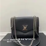 【全國購】 LV 路易威登 MYLOCKME CHAIN BAG 單肩包 鏈條包 黑色銀扣 M51418