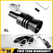 2x Car Turbo Sound Muffler Exhaust Pipe Oversized Loud Roar-Maker Whistle Sound (for: Subaru)