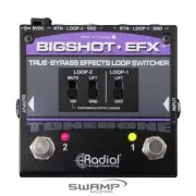 Radial BigShot EFX Effects Loop Switcher Dual True Bypass Eliminate Ground Loop