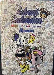 Tokidoki Mini Chaser Figure Advent Calendar sealed