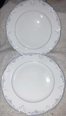 VILLEROY & BOCH HEINRICH NEW VIENNA 2 PC Set Bone China 10.5” Dinner Plates NWOB