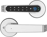 Smart Lock, Fingerprint Locks Digital Exterior Smart Gate Electronic Door Lock Security Sliding Door Smart Lock for Home Bedroom Outdoor,for Bedroom Hotel Office Apartment FANDIAO