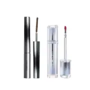 Judydoll - 3D Curling Eyelash Iron Mascara Curly - 2g - 02 Brown (1ea) + Ice Watery Lip Gloss - 2.4g - 09 Hawthorn Cold Brew...
