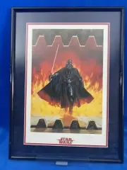 Star Wars Artist Dave Dorman 19" x 25.5" Ltd Edition 1120/1500 Framed Signed Art