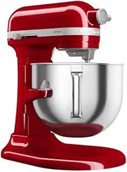 [KitchenAid] Artisan Stand Mixer with Removable Bowl, Empire Red, 6.6 L