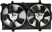 Car Radiator Cooling Fan Assembly，Compatible with Altima 1993 1994 1995 1996 1997，Compatible with Nissan Bluebird 2015 21481-5B600 214810E601