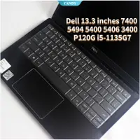 在飛比找蝦皮購物優惠-適用於筆記本電腦鍵盤保護套 13.3" Dell 7400 