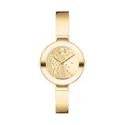 Movado BOLD Bangle Yellow Gold-toned Swiss Quartz Ladies Watch 3601161
