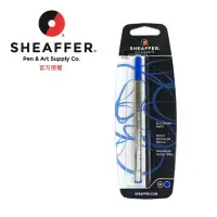 在飛比找momo購物網優惠-【SHEAFFER】西華 鋼珠筆芯 吊卡 標準 藍/黑(97