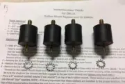 American Sanders-Clarke-Alto OBS 18 Rubber Spring Mount Kit # 10666a - Set of 4