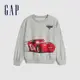 Gap 男幼童裝 Gap x Disney迪士尼聯名 印花大學T-灰色(773894)