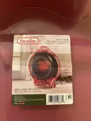 Sterilite Nesting Wreath Box Plastic, Red