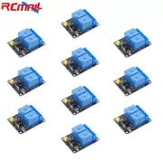 10pcs 2 Channel Relay Module 5V 10A Shield with Optocoupler for Arduino