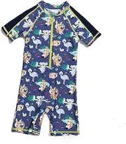 [ADAVERANO] Baby Boys One-Piece Sunsuits/Swimsuits S/S UPF 50+ Sun Protection