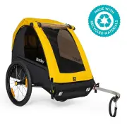 Burley Bee Single Child Bike Trailer - Yellow