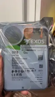 Seagate Exos X20 ST20000NM003D Galaxy 20TB 3.5" helium mechanical hard disk SAS