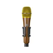 Telefunken M80 Custom Dark Wood/Yellow Dynamic Microphone