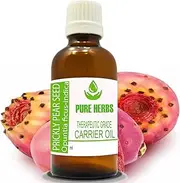 PH Prickly Pear Seed(Opuntia Ficus-indica) Pure & Natural Therapeautic Grade Carrier Oil with Dropper (10 ml)