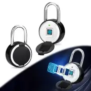 Electronic Fingerprint Padlock Keyless Smart Door Lock Antitheft Lock Waterproof