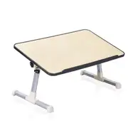 Adjustable Laptop Bed Table with Foldable Legs (52cm x 30cm)