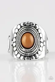 Paparazzi Zen To One Brown Ring - New