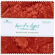 Expressions Batiks Bundles Woodland Elegance 42 5-inch Squares Charm Pack Riley Blake 5-21006-42