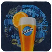 Blue Moon #BARART Beer Coaster