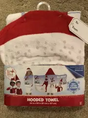 Brand New Elf On The Shelf Hooded Towel 24” X 50”